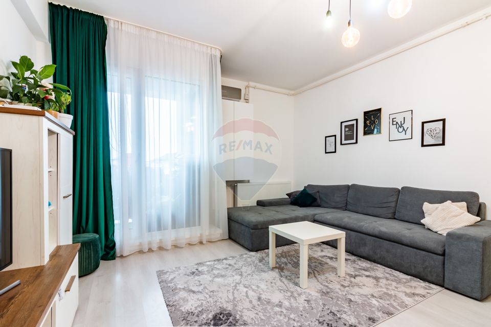 Sale 2 rooms apartment with central heating, Colentina