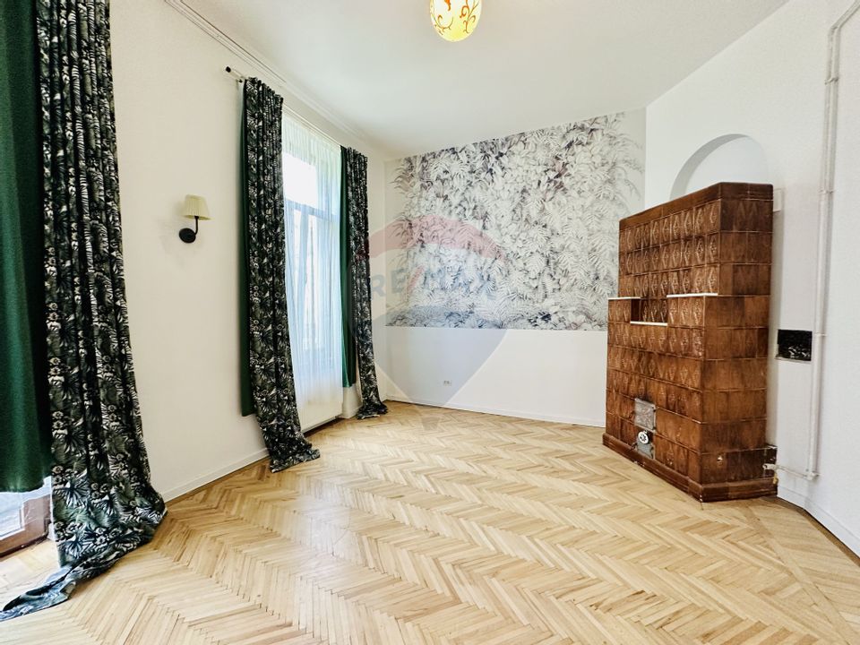 De inchiriat | Apartament 3 camere - cladire istorica | Kogalniceanu