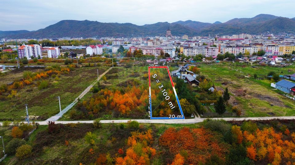 TEREN cuprins in PUZ- zona Fan Curier  Baia Mare