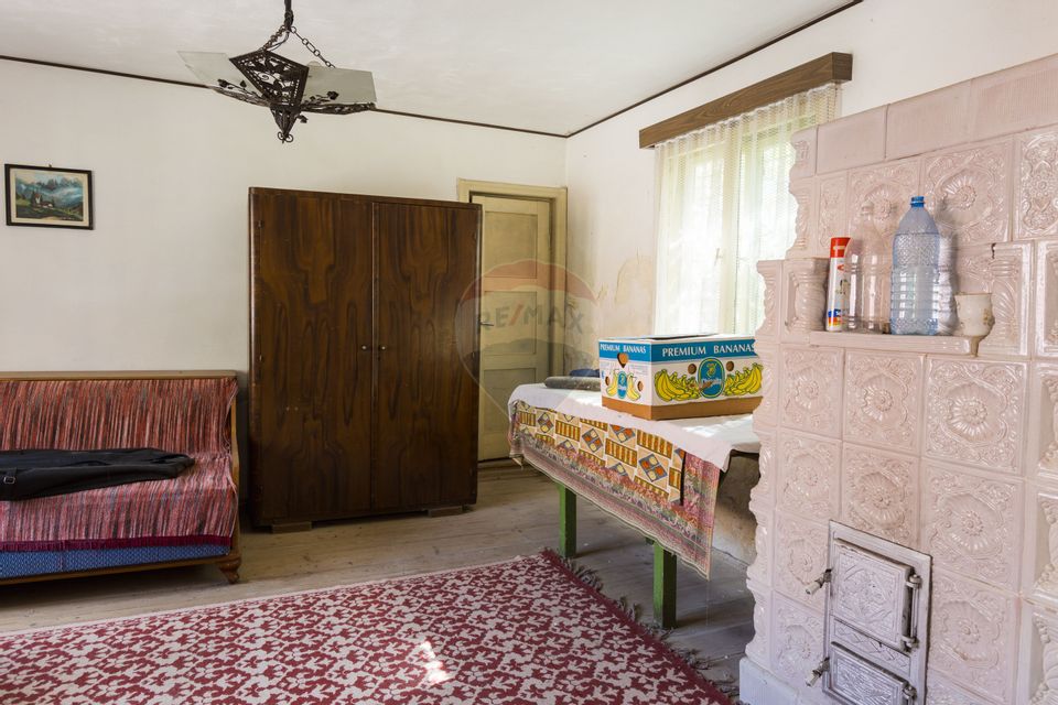 Doua Case de vanzare cu 5 camere + 3 camere,  stradal in Bran!