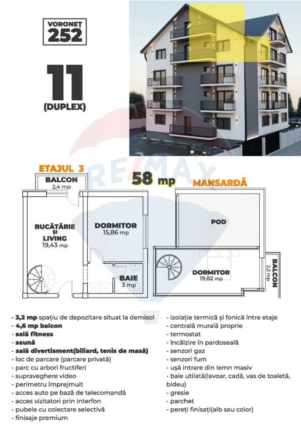 Apartamente LUX de vânzare Voronet 252 - Gura Humorului - Bucovina