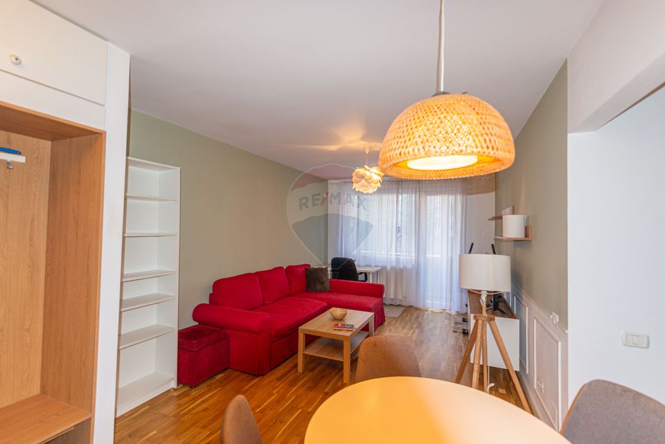 Apartament de închiriat, 43mp, balcon, Gara de nord