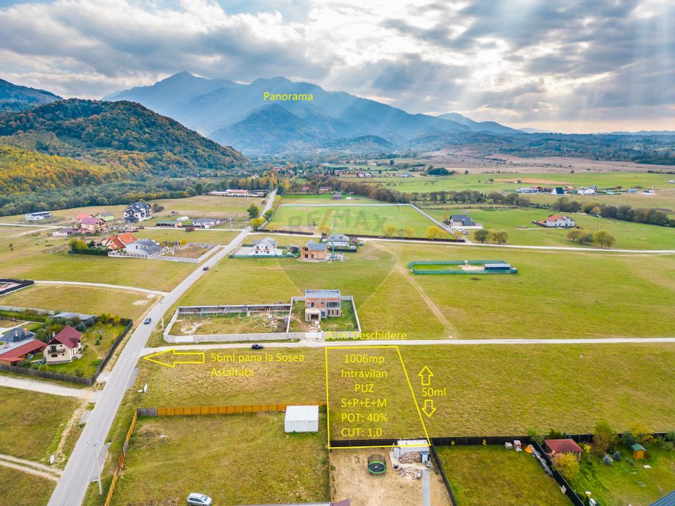 Land 1,006sqm Rasnov / Strada Glajerie