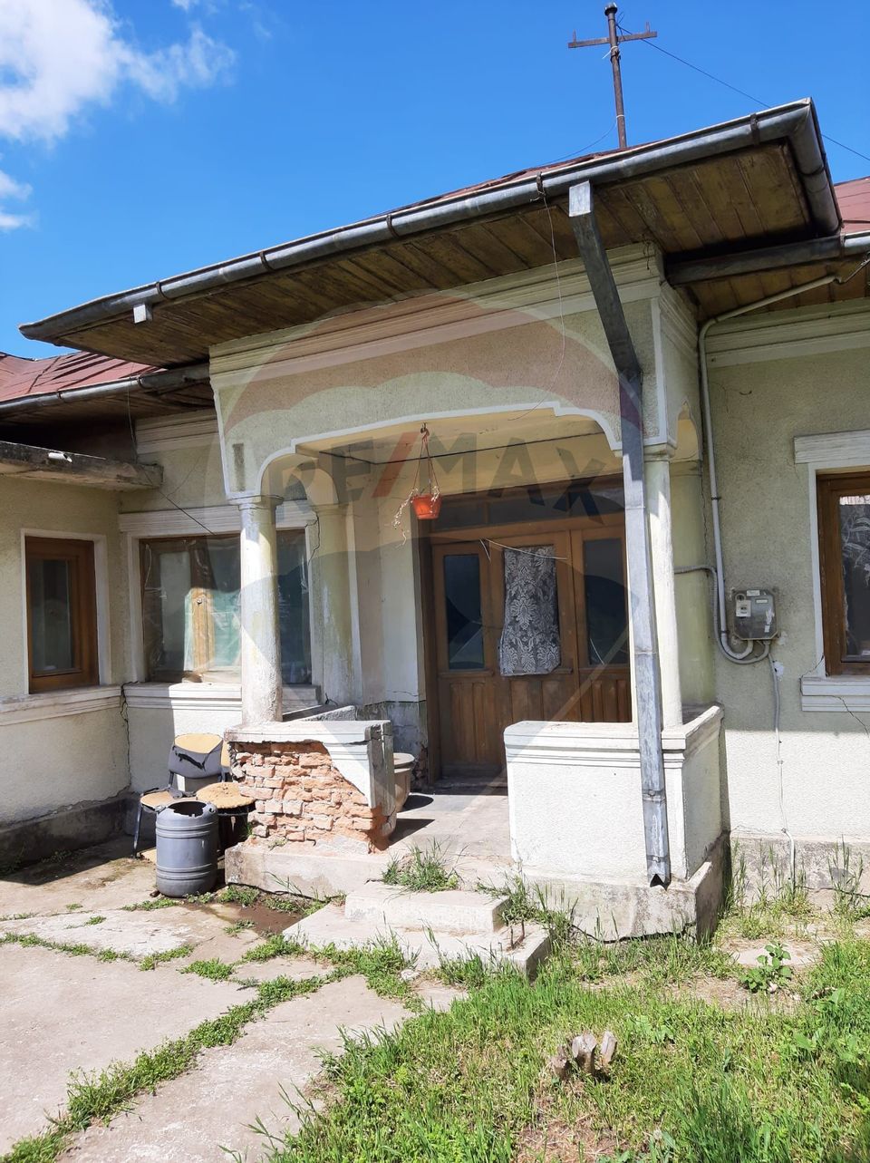 Teren cu casa de vanzare la Dunare, langa Giurgiu