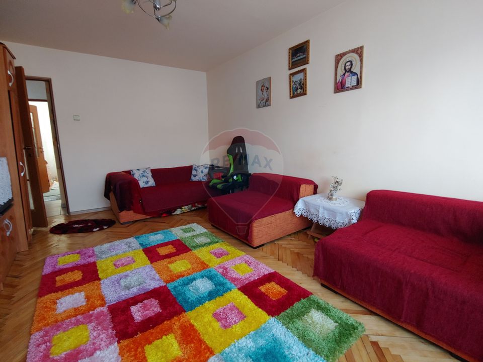 Apartament cu 2 camere decomandat, 50 mp în zona Burdujeni, Suceava