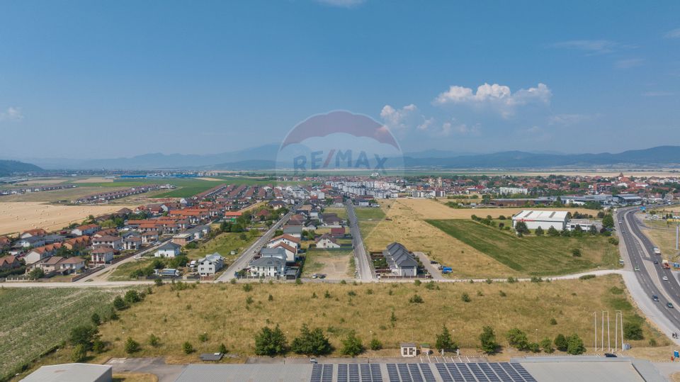 Teren comercial/industrial zona Metro,  DN1 Brasov Ghimbav
