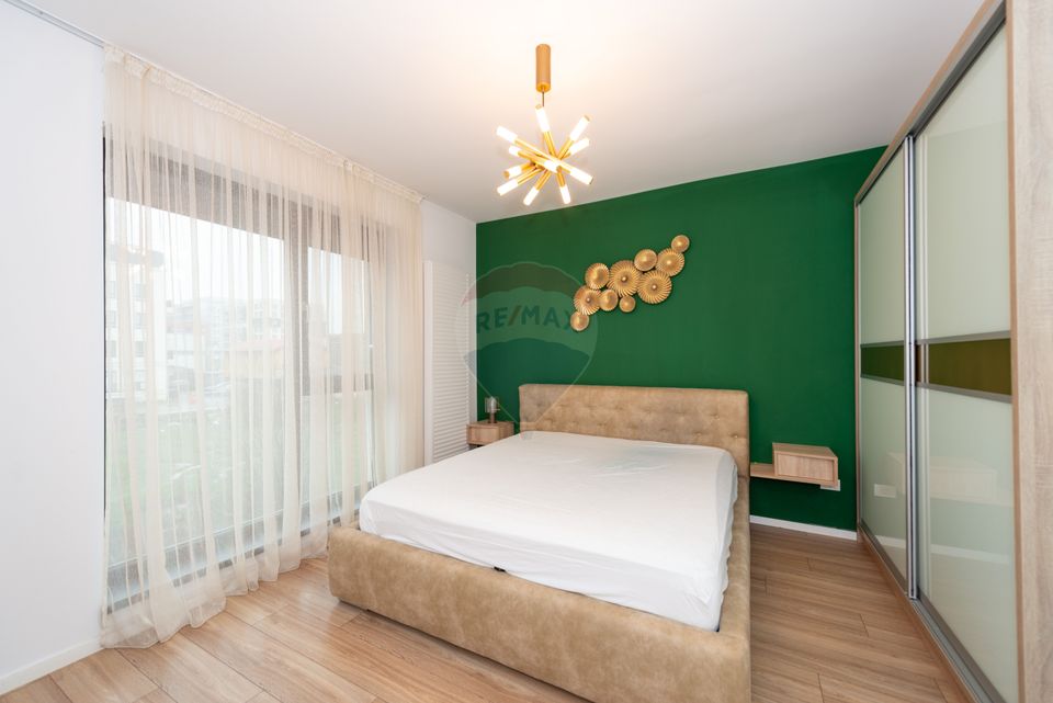 Apartament 3 camere 82 mp Pipera Plaza de inchiriat cu parcare inclusa