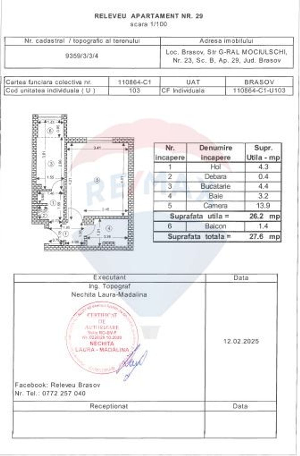 1 room Apartment for sale, Tractorul area