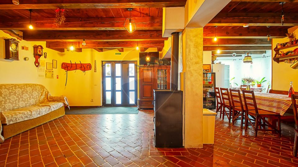 Cabana la Flo, 8 cam,P + M, teren 888 mp oportunitate de investitie !