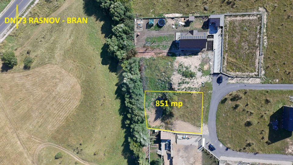 851 mp, Pârâu in spate - Brașov | Centrul echitație și Complex Pănicel