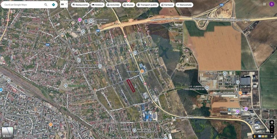 Land 4,862sqm Craiova / Strada Plopului