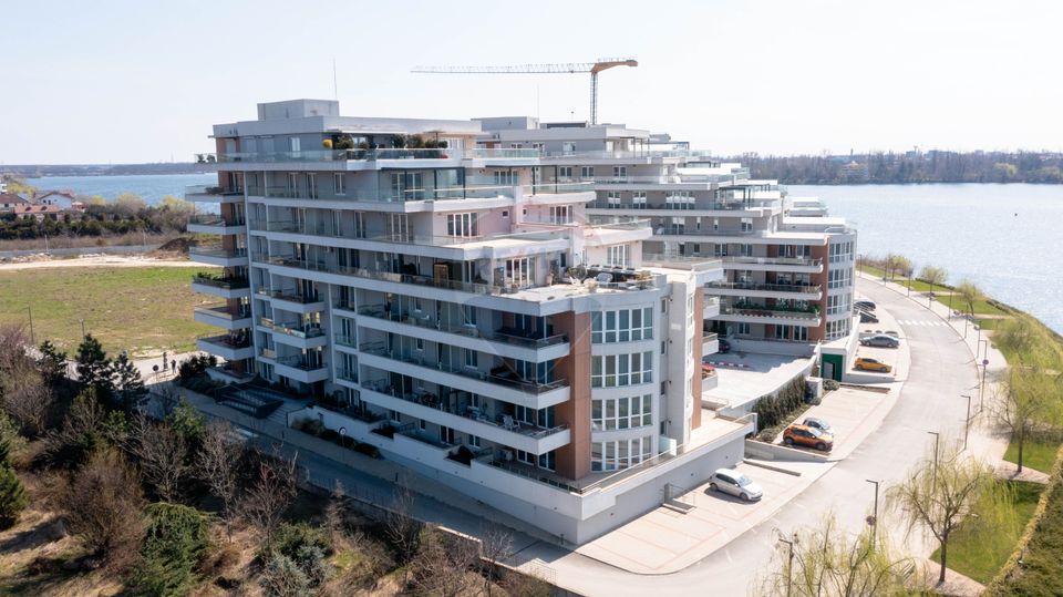 2 camere premium | TERASĂ 25 mp cu deck+vedere lac si pădure I parcare