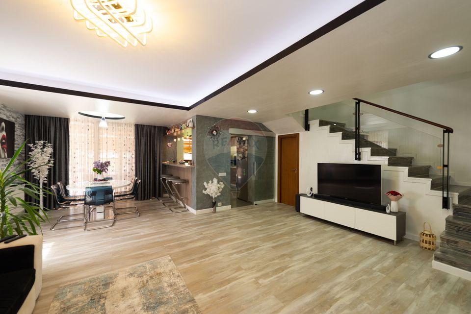 House for sale 6 rooms, furnished and equipped, Popesti-Leordeni