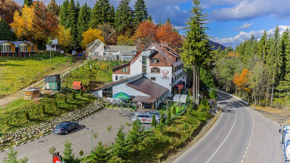 HOTEL "CERBUL CHALET" de vânzare/ zona Râsnov-Pârâul Rece