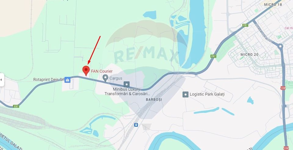 Hală industrială + birouri de vanzare | zona Tirighina, Galati