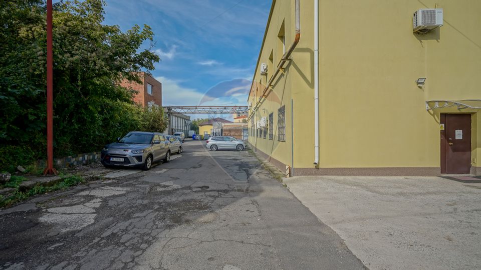 Warehouse, workshop, offices, parking lots,  industrial area, Brasov