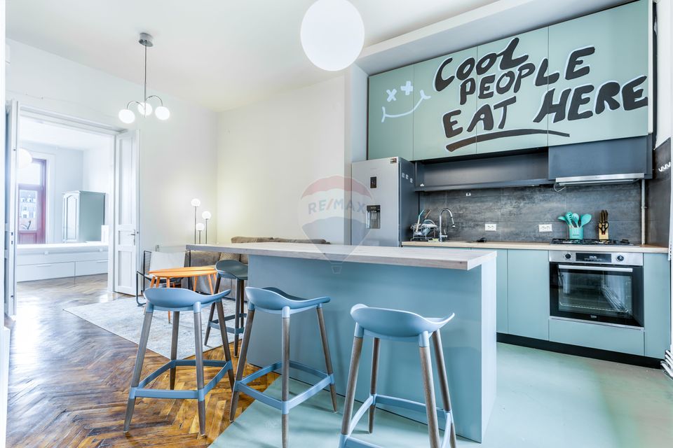 3 cam, 2 bai, 115mp, Ultracentral, la cheie, parcare inclusa, com 0