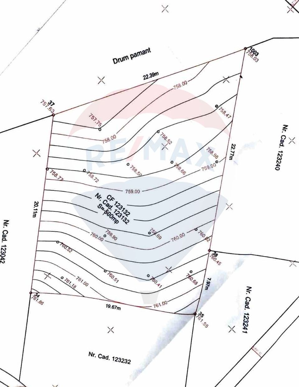Land 500sqm Zarnesti / Strada Pe tarina