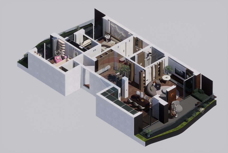 APARTAMENT CU 3 CAMERE - COPOU / COMISION 0%