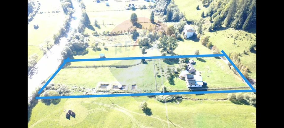 Casă în Vatra Dornei, zona Argestru, cu 11.541m.p. TEREN INTRAVILAN