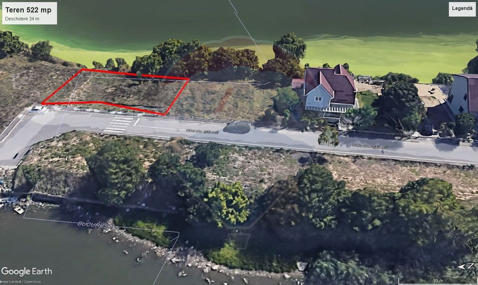 Teren cu deschidere lacul Colentina zona Doamna Ghica Fundeni