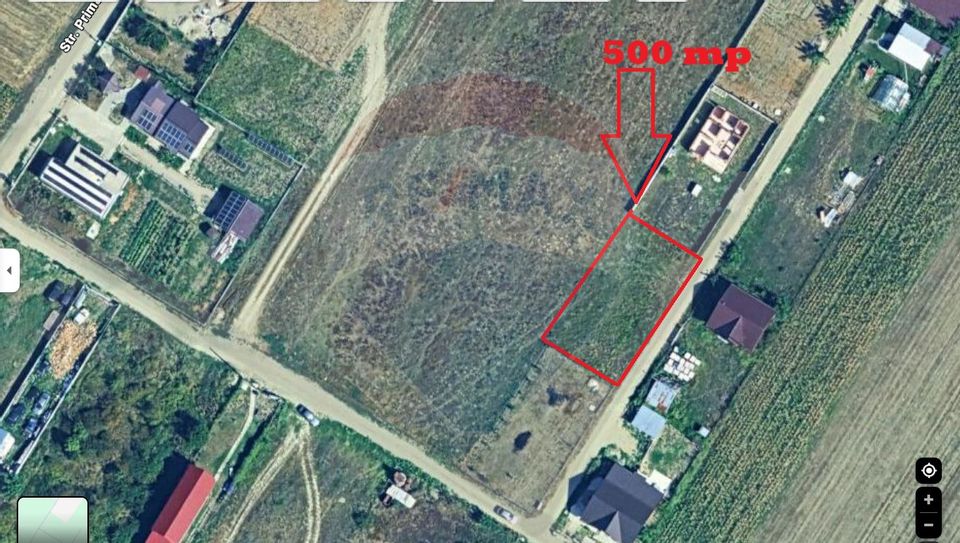 Land 500sqm Campineanca / Strada Primaverii