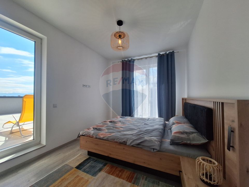 Penthouse nou nout, cu vedere la Muntii Fagaras