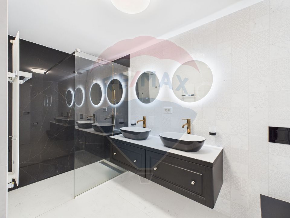 Bright villa Corbeanca, furnished and equipped, swimming pool complex