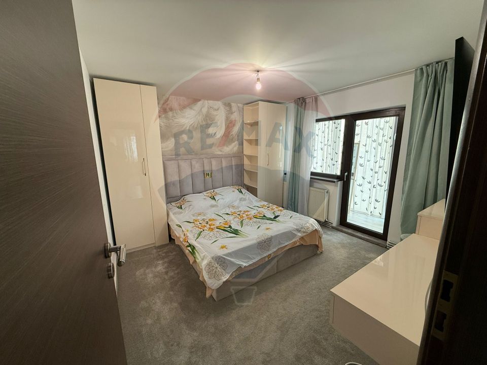 de inchiriat 3 camere, 70 mp, ultrafinisat, 3/4, centrala