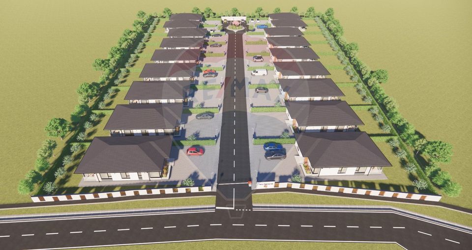 Case la roșu sau parcele autorizate în Mihai Viteazu, jud. Cluj