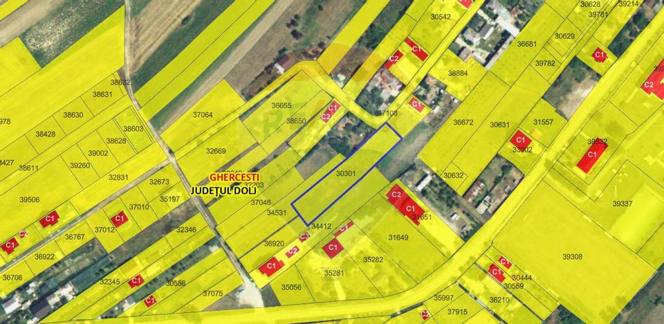 Land 1,865sqm Craiova / Strada Brindusa