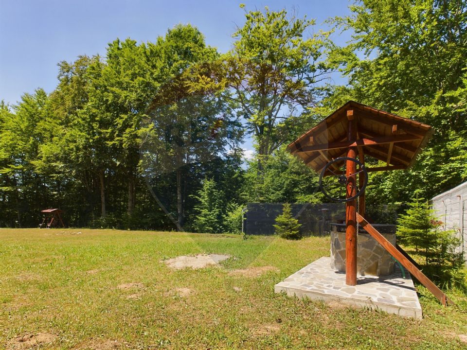 Teren cu cabanuta si anexe - Valea Doftanei