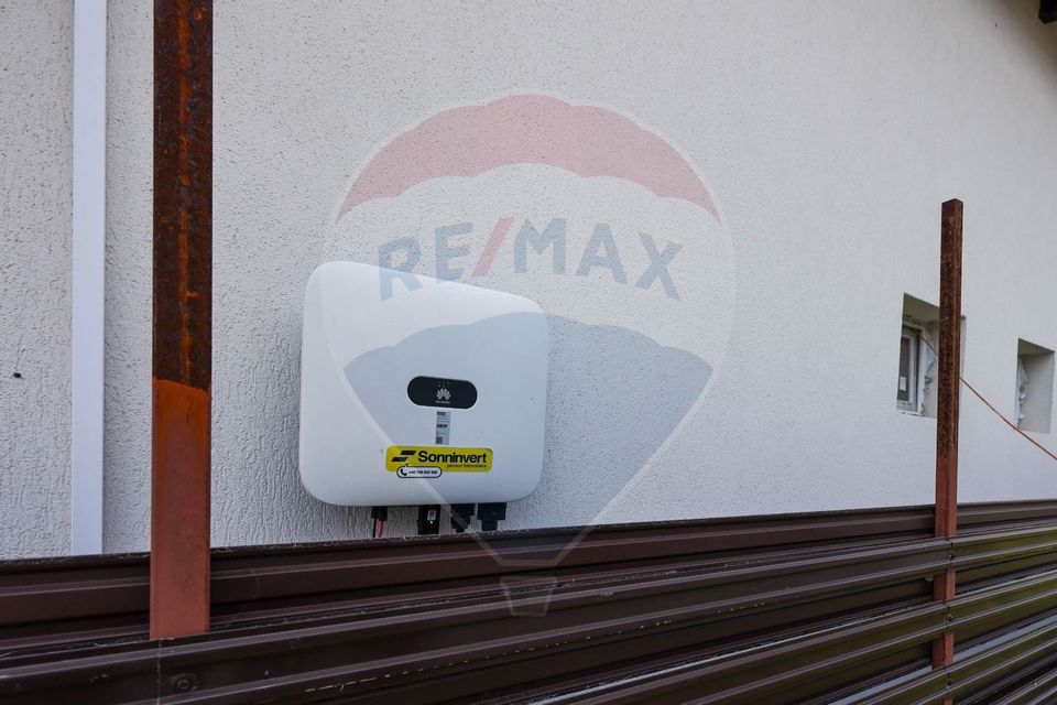 Casa verde, P+M, teren 486 mp, panouri solare - PROSUMATOR, Sanpetru!