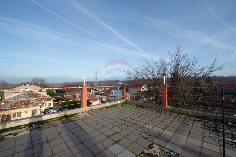 Casa 9 camere de vanzare 1200mp teren Cornetu Padure Lac Mihailesti