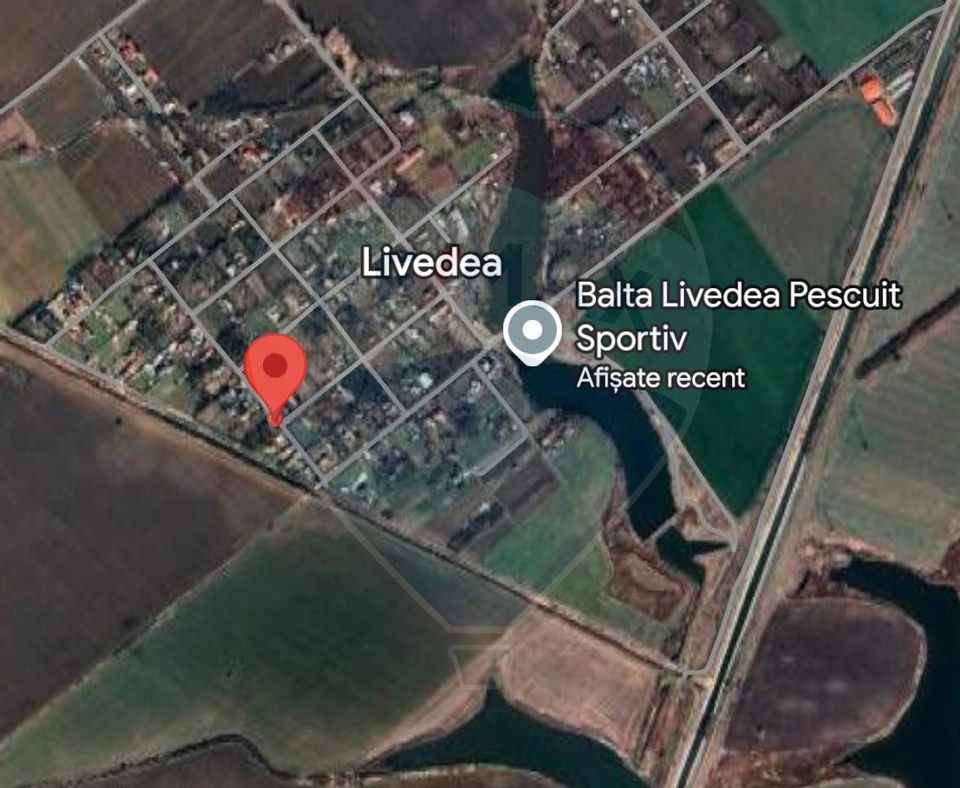 Land 1,500sqm Livedea / Strada Plopilor