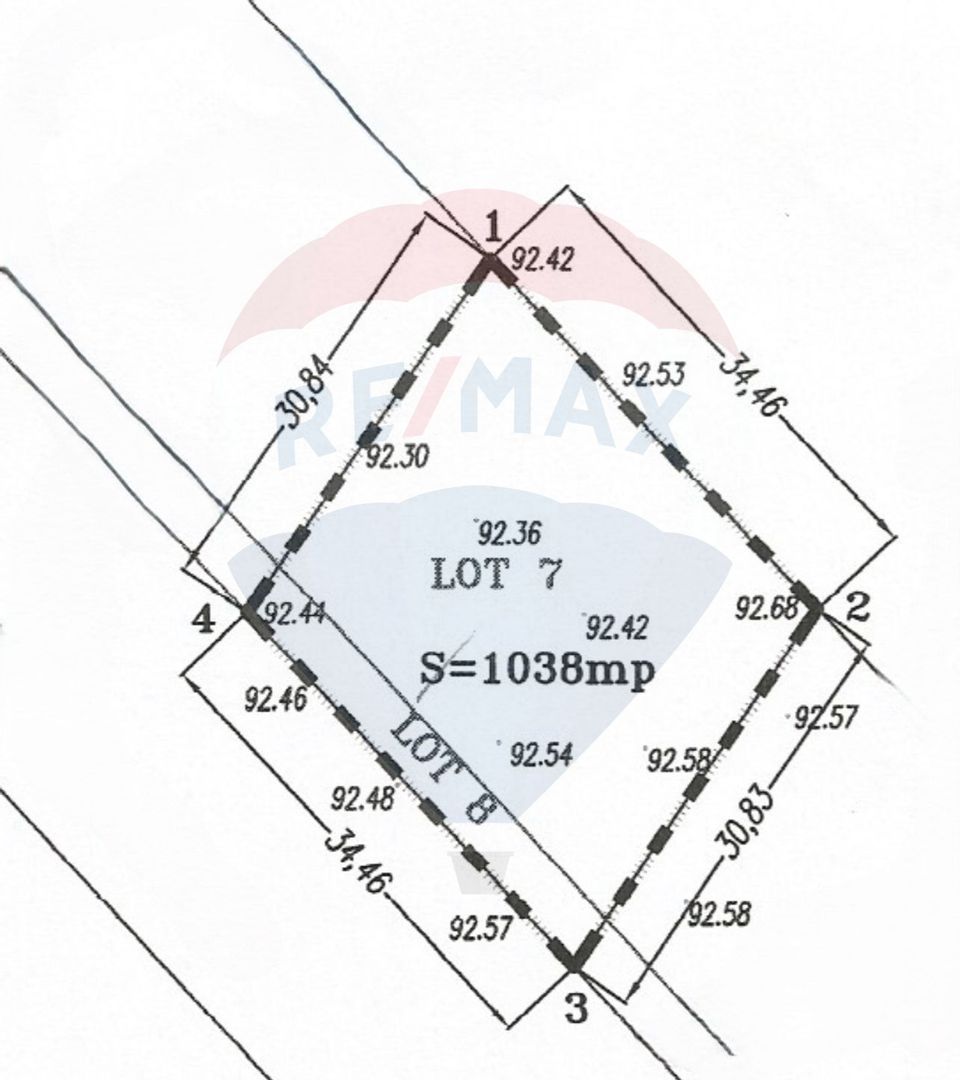 Teren  1039 mp Otopeni / Strada Traian Vuia