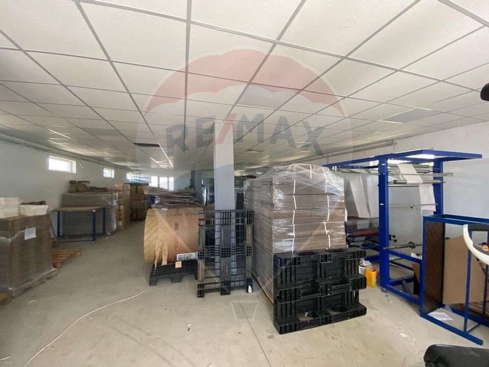 Teren cu hală, Bucsani, Crevedia / DN 61 (A1, A0) 40 Km de București