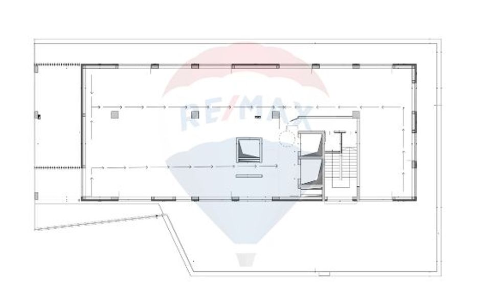 Spațiu de birouri  spre vânzare cu terasă - Mănăstur