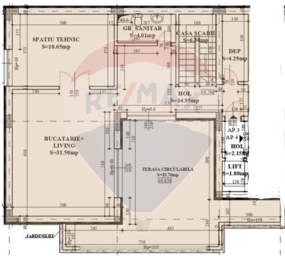 INCHIRIERE Apartament cu 4 camere in zona Tei