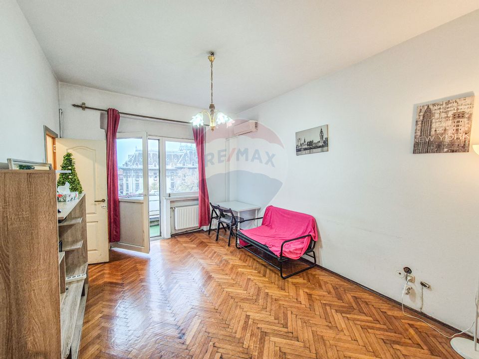 De inchiriat studio - garsoniera Universitate-Cismigiu, str. Eforie