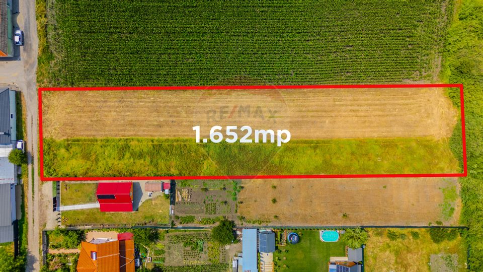 Land 1,652sqm Bod / Strada Avram Iancu