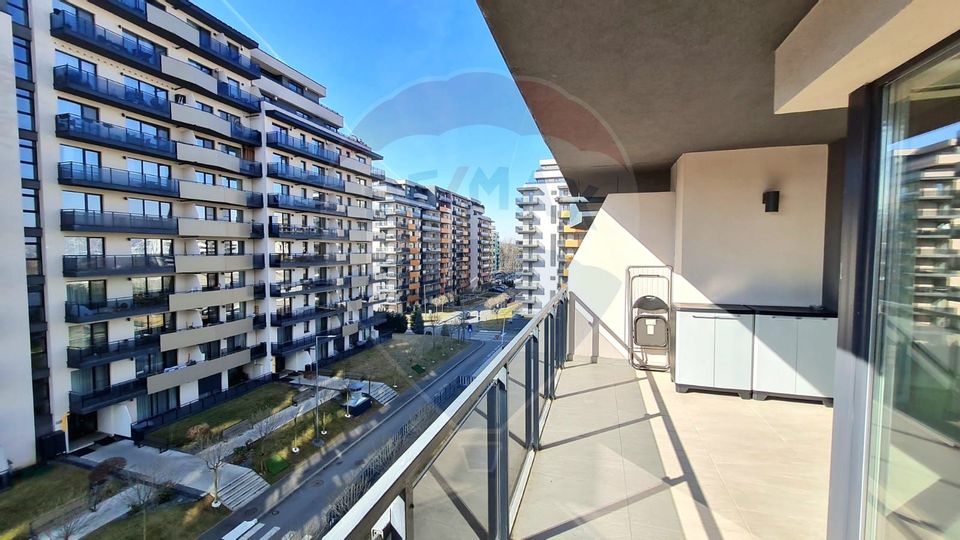 Apartament modern cu 2 camere de închiriat, PET-friendly în Grand Park
