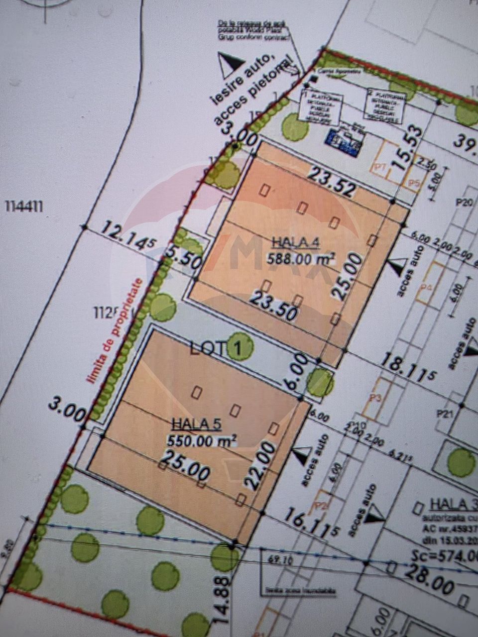 570sq.m Industrial Space for rent, Nord area