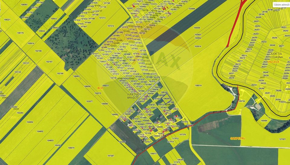 Land 2,196sqm Bod / Strada Harmanului