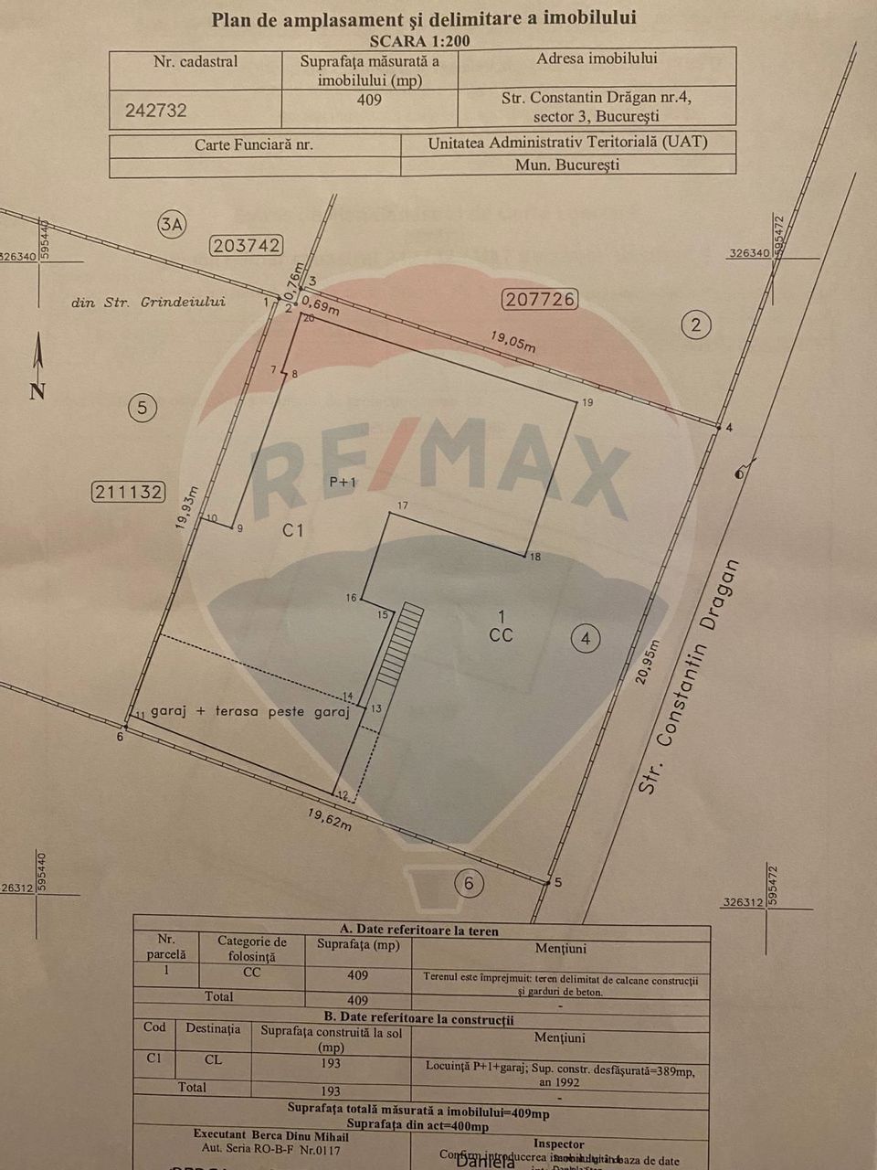 House / Villa with 6 rooms for sale in the area of 23 August (Catelul)