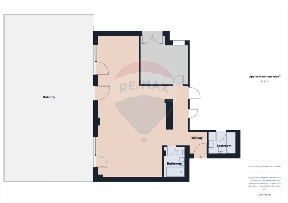 3 room Apartment for sale, Nord area