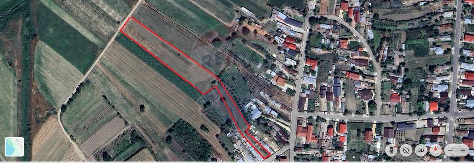 Teren intravilan 4,318mp  in Gologanu / Strada Margaretelor