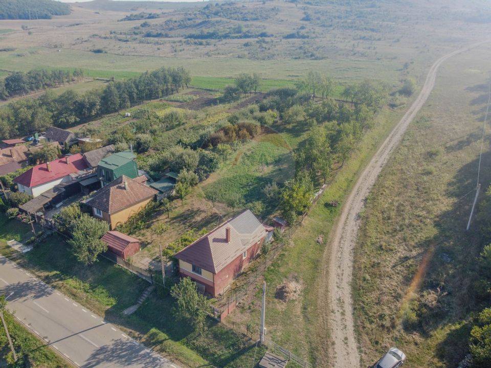 Casa traditionala din piatra de vanzare in Dabaca / teren 2040 mp