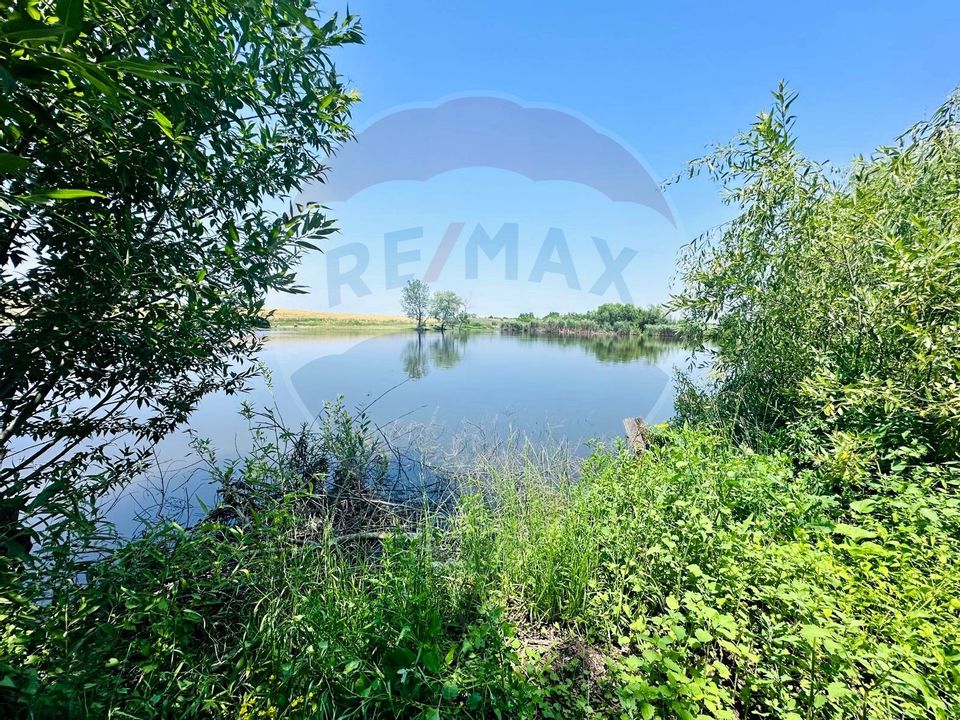 Teren 1400mp cu Livada si Iesire la Lac in Niculesti-Dambovita