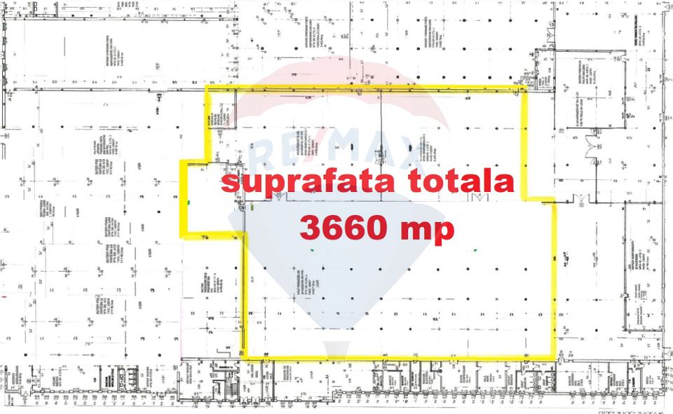 Hală industrială de închiriat în zona industrială Prejmer, Brașov